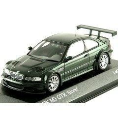 1:43 Масштабная модель BMW M3 GTR Street (E46) - 2001 - Green Metallic