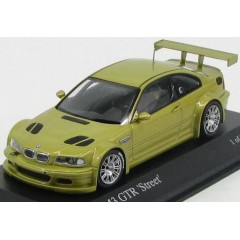 1:43 Масштабная модель BMW M3 GTR Street (E46) - 2001 - Yellow Metallic