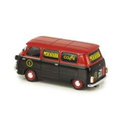 1:43 Масштабная модель Fiat 600 1958 Mokarabia Coffee черный с красным