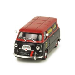 1:43 Масштабная модель Fiat 600 1958 Mokarabia Coffee черный с красным