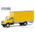 1:64 Масштабная модель INTERNATIONAL Durastar Box Van (фургон) 2019 Yellow