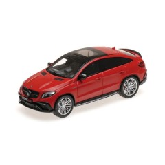 1:43 Масштабная модель BRABUS 850 AUF BASIS MERCEDES GLE 63 S - 2016 - RED
