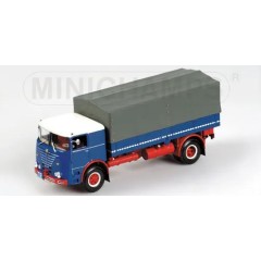 1:43 Масштабная модель Buessing LU 11/16 - Pritschewagen - 1961 -Blue/Red