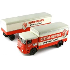 1:43 Масштабная модель Buessing LU11/16 Kofferzug "Dextro Energen"
