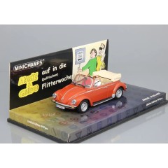 1:43 Масштабная модель CABRIOLET – BROWN METALLIC – ‚BERLIN DIREKT‘ 18.5.2001 – WITH FIGURINES