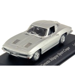 1:43 Масштабная модель Chevrolet Corvette Coupe (1963) Silver
