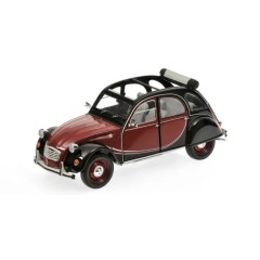 1:18 Масштабная модель Citroen 2CV Charleston Red/Black 1981