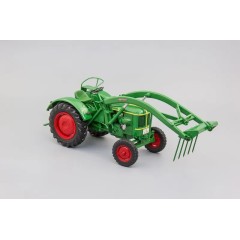1:18 Масштабная модель Deutz F2L 514 Tractor - Front-loader 1957