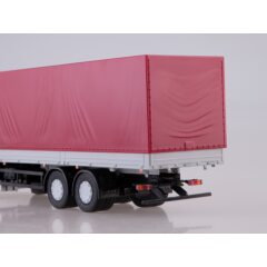 1:43 Масштабная модель МАЗ-6312 бортовой с тентом (рестайлинг)