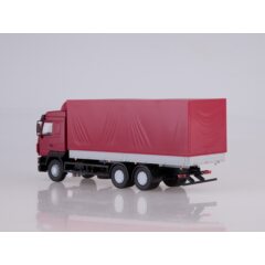 1:43 Масштабная модель МАЗ-6312 бортовой с тентом (рестайлинг)