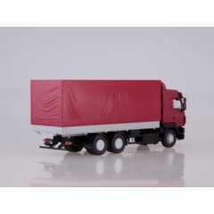 1:43 Масштабная модель МАЗ-6312 бортовой с тентом (рестайлинг)