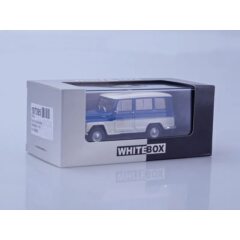 1:43 Масштабная модель Willys Rural, blue/white 1968