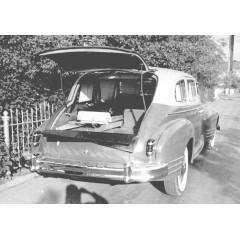 1:43 Масштабная модель Санитарный Автомобиль, г. Москва 1956г.