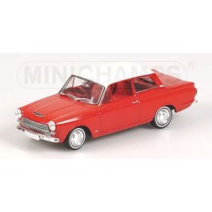 1:43 Масштабная модель Ford Cortina MK I 1962 Monaco Red/Ermine White