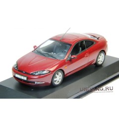1:43 Масштабная модель Ford Cougar 1998 Red Metallic