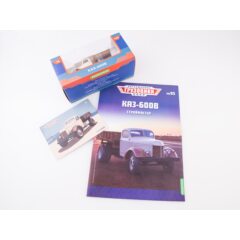 1:43 Легендарные грузовики СССР №95 - КАЗ-608В самосвал