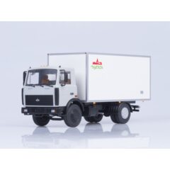 1:43 Масштабная модель Изотермический фургон КИ-5436 Купава (МАЗ-5337)