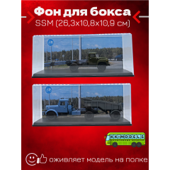 Фон для бокса SSM (26,3x10,8x10,9 см), вариант №3