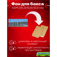Фон для бокса SSM (26,3x10,8x10,9 см), вариант №3