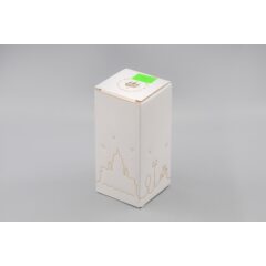 Ёлочная игрушка "Буханка "Милиция" жёлтая