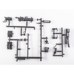 1:43 Сборная модель KAMAZ-65802-87(S5) самосвал