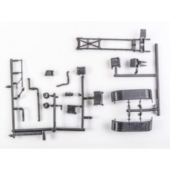 1:43 Сборная модель KAMAZ-65802-87(S5) самосвал