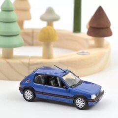 1:43 Масштабная модель PEUGEOT 205 GTI 1.9 1992 Miami Blue