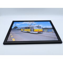 Постер А4 в рамке Трамвай Tatra-T3SU