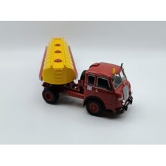 1:43 Масштабная модель PEGASO Mofletes Diesel Tanker Truck Campsa Fuel (1949), red / yellow