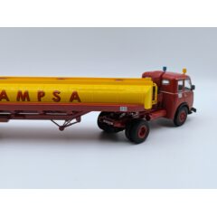 1:43 Масштабная модель PEGASO Mofletes Diesel Tanker Truck Campsa Fuel (1949), red / yellow