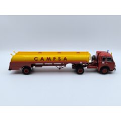 1:43 Масштабная модель PEGASO Mofletes Diesel Tanker Truck Campsa Fuel (1949), red / yellow