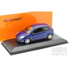1:43 Масштабная модель FORD FIESTA - 2002 - BLUE METALLIC