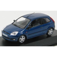 1:43 Масштабная модель Ford Fiesta 3-door 2001 Blue metallic