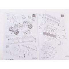 1:43 Сборная модель Пожарно-спасательный автомобиль ПСА-2 (4320)