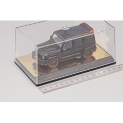 Бокс черный подиум золотое покрытие (155 х 90 х 70 мм)