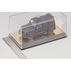 Бокс черный подиум золотое покрытие (155 х 90 х 70 мм)