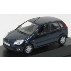 1:43 Масштабная модель Ford Fiesta 5-door 2001 Dark blue metallic