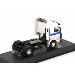 1:43 Масштабная модель седельный тягач SCANIA 143 M 1987 White/Blue