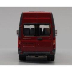 1:43 Масштабная модель ГАЗель Next A65R22 пассажирская, темно-красный