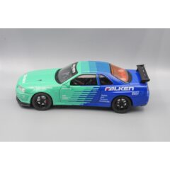 1:18 Модель Nissan Skyline GT-R, зелёный, 26 см.