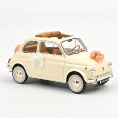 1:18 Масштабная модель FIAT 500 L "Wedding Gift" 1968 Ivory (свадебный подарок)