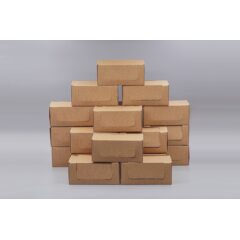 Коробка боксов черный подиум золотое покрытие (155 х 90 х 70 мм), 20шт.