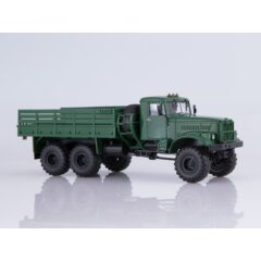 1:43 Масштабная модель КРАЗ-255Б1 бортовой (зеленый)