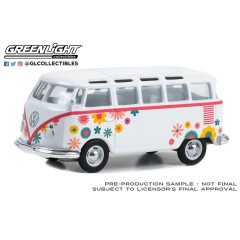 1:64 Масштабная модель VW T1 Samba Bus "Flower Power" 1973