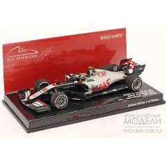 1:43 Масштабная модель HAAS F1 TEAM VF-20 - MICK SCHUMACHER - FP1 ABU DHABI GP 2020