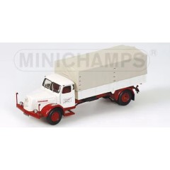 1:43 Масштабная модель Henschel HS 140 Pritsche - 1954 - White/Red