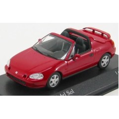 1:43 Масштабная модель Honda Civic DEL SOL 1993 Red