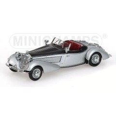 1:43 Масштабная модель HORCH 855 SPECIAL-ROADSTER – 1938 – SILVER/BLACK