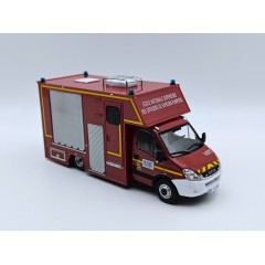 1:43 Масштабная модель IVECO Daily 65C18 TIB - Véhicule d'intervention risques technologiques (ENSOSP)