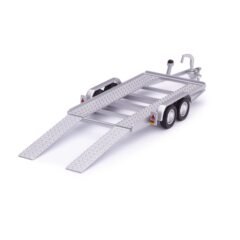 1:43 Масштабная модель прицеп-автовоз для легковых автомобилей Silver